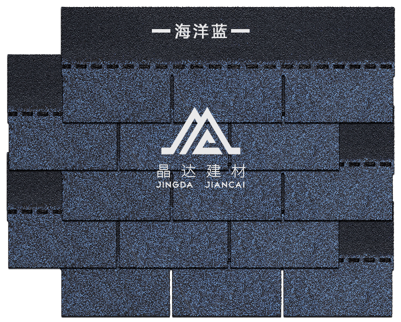 標準單層海洋藍組合效果 標準單層海洋藍組合效果